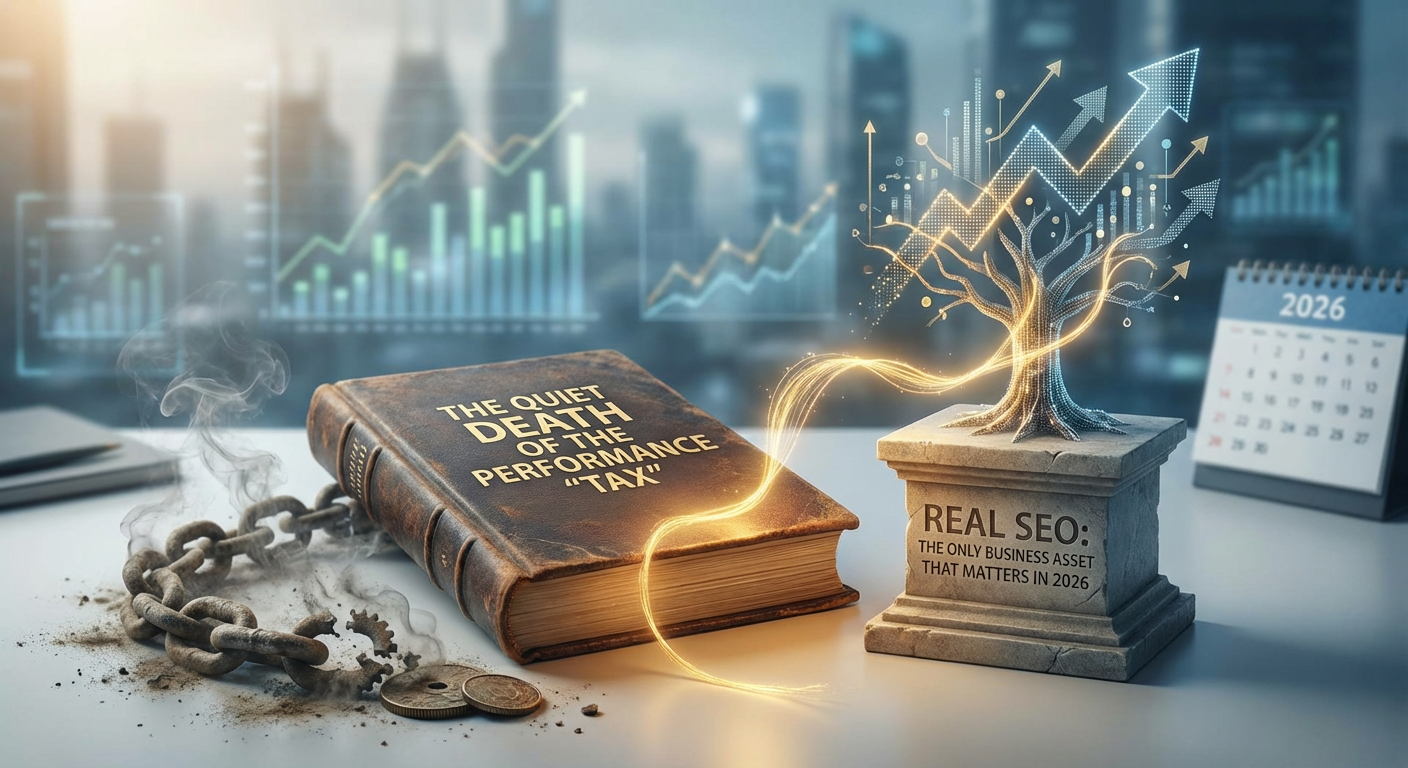 The Quiet Death of the Performance “Tax”: Why Real SEO is the Only Business Asset That Matters in 2026