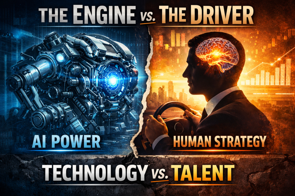 AI as an Engine, Human As A Driver
