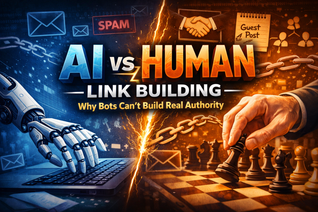 AI vs Human Link Building