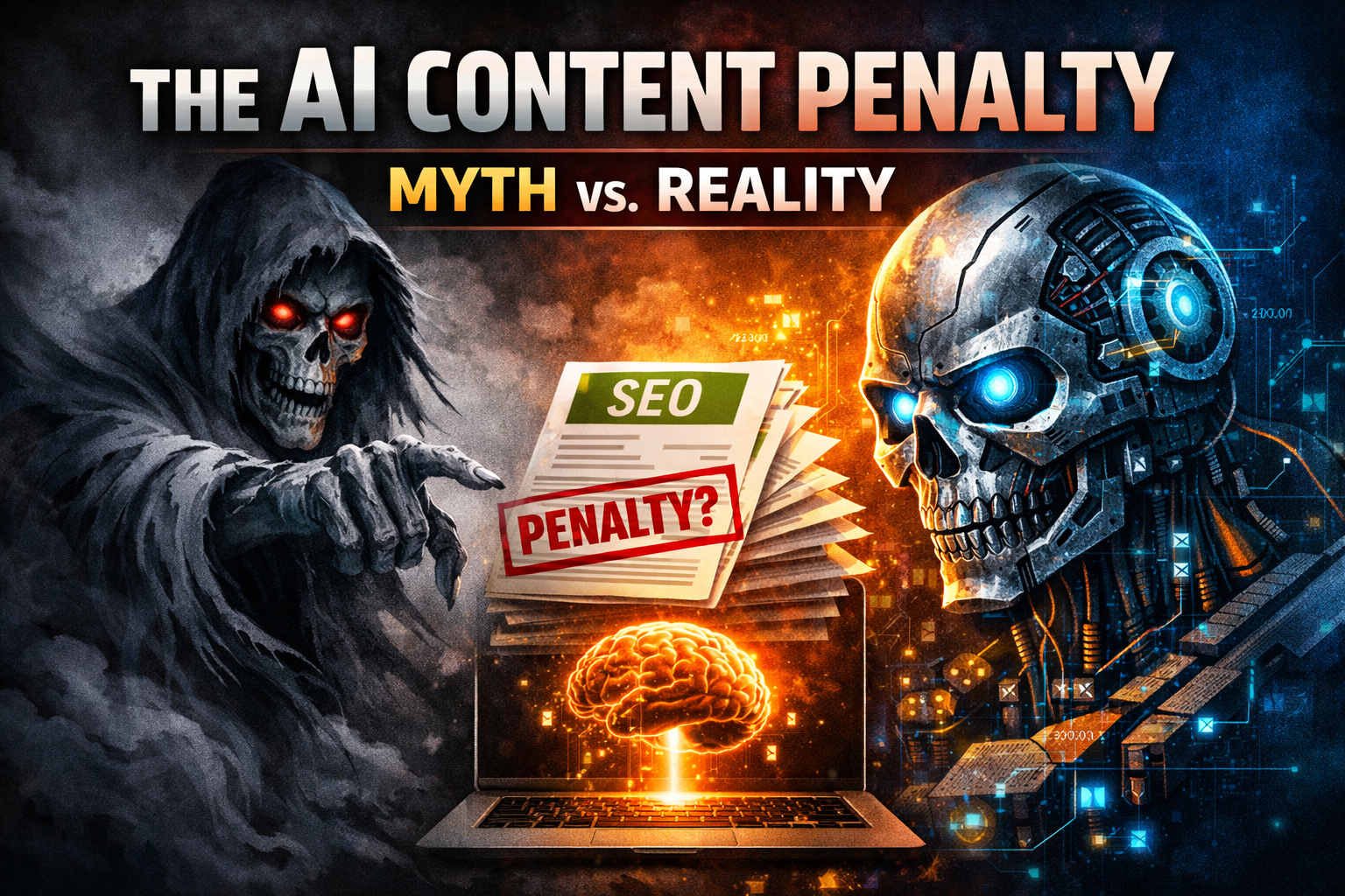 The AI Content Penalty Is a Ghost Story (And Most Marketers Are Afraid of the Wrong Thing)