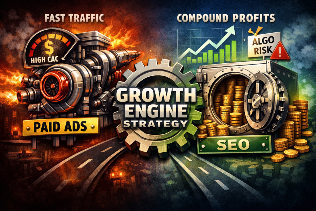 Paid Ads is Better for Operations, SEO is Better for Profitability