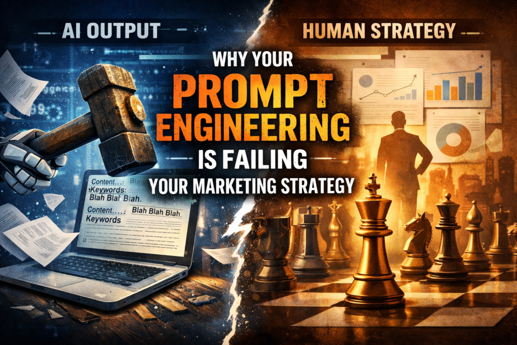 Prompting isn't a Strategy