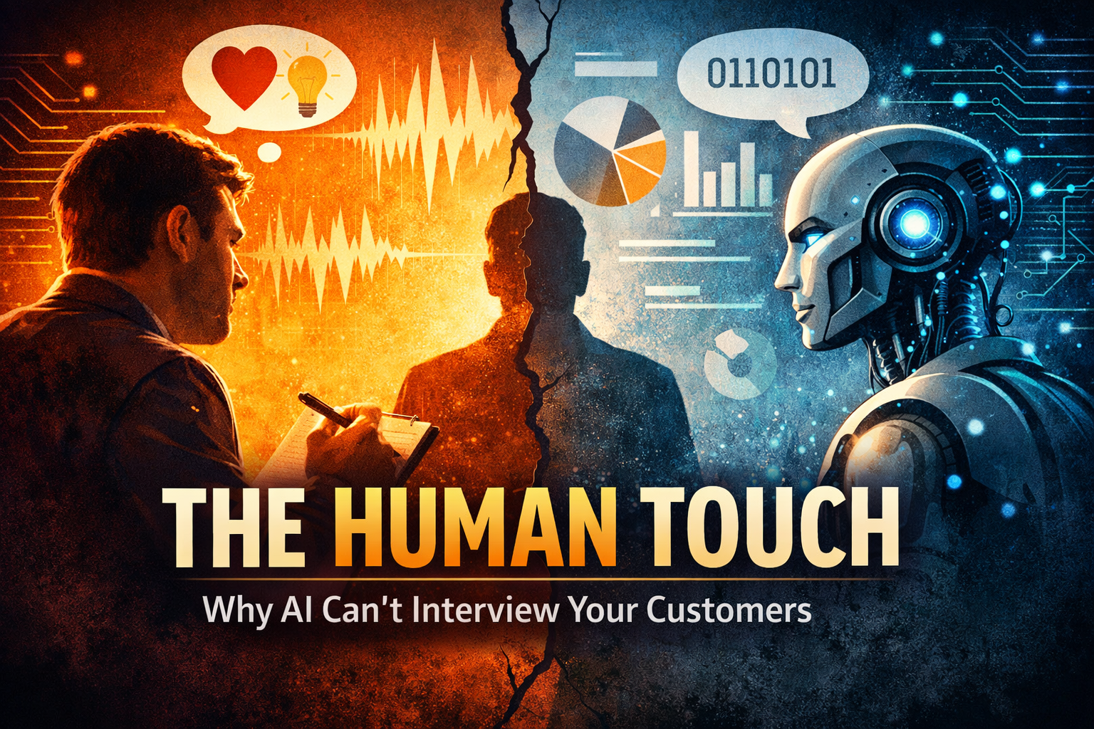 The Human Touch: Why AI Can’t Interview Your Customers
