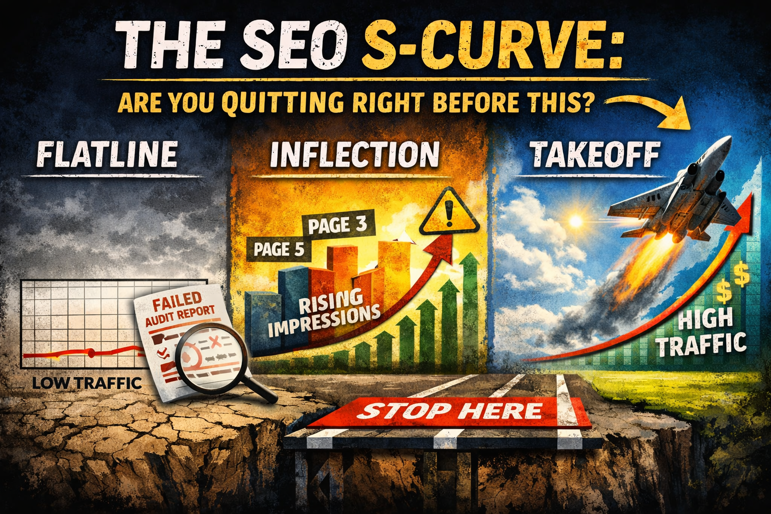 The SEO Mirage: Why Your “Hockey Stick” Never Shows Up