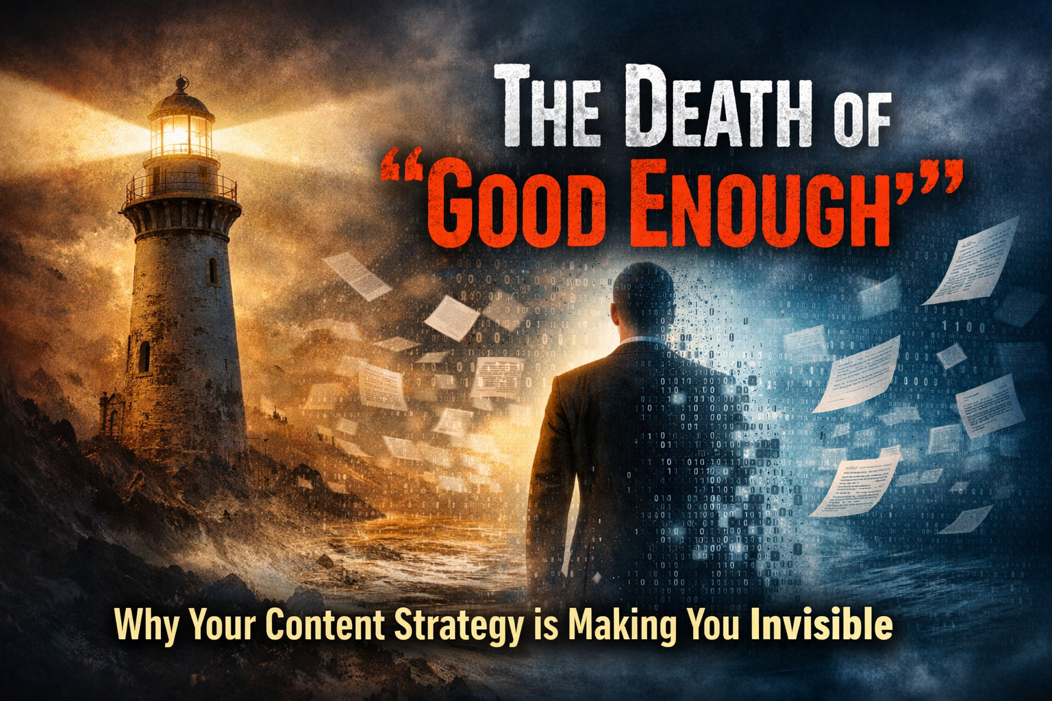 The Death of “Good Enough”: Why Your Content Strategy is Making You Invisible