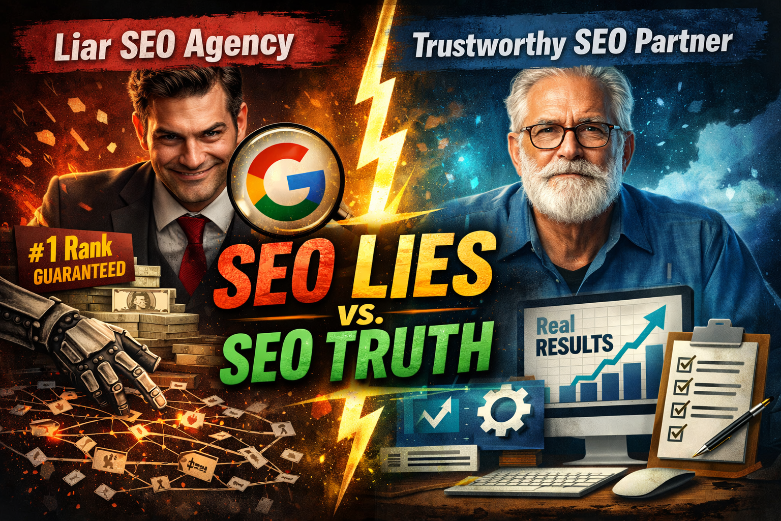 The SEO Trust Deficit: Why Most Agencies Sound Good (and Deliver Nothing)