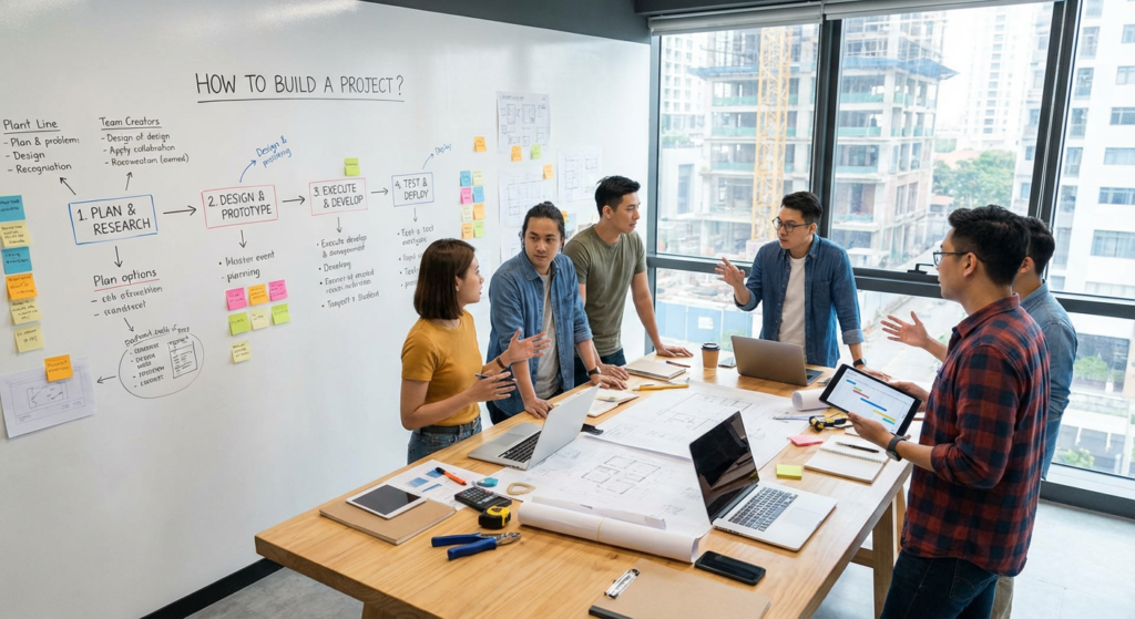 how to build a project